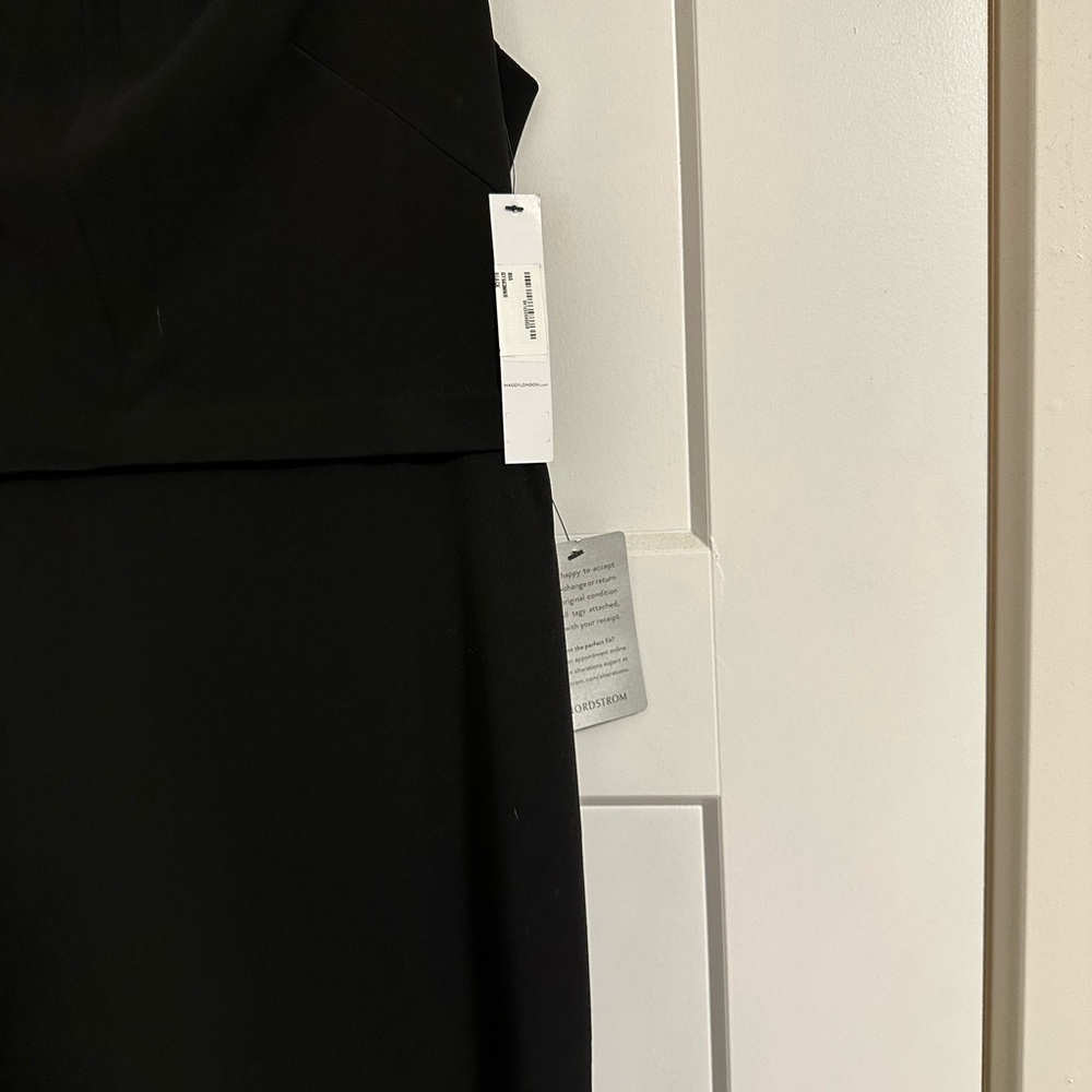 Maggy London Classic Black Strapless Dress - Picture 2 of 4